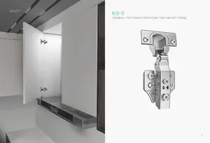 K5-3 3D Clip-on Hydraulic Hinge