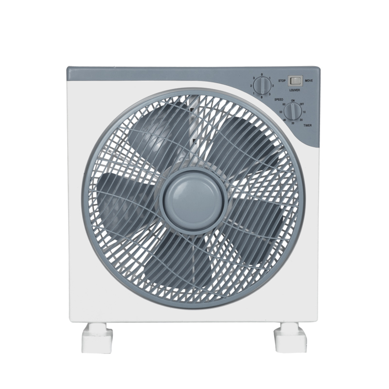 Rotating High Speed Portable Box Fan For Living Room