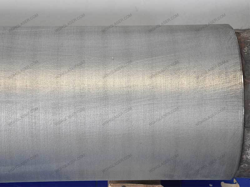 High speed laser cladding surface for hydraulic support