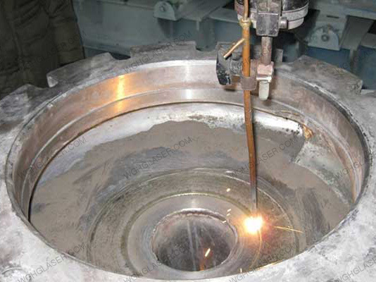 Laser repairing for Pump volute
