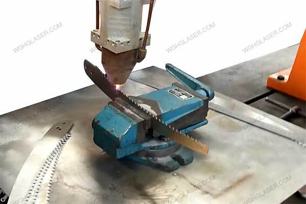 Laser quenching for Saw blade
