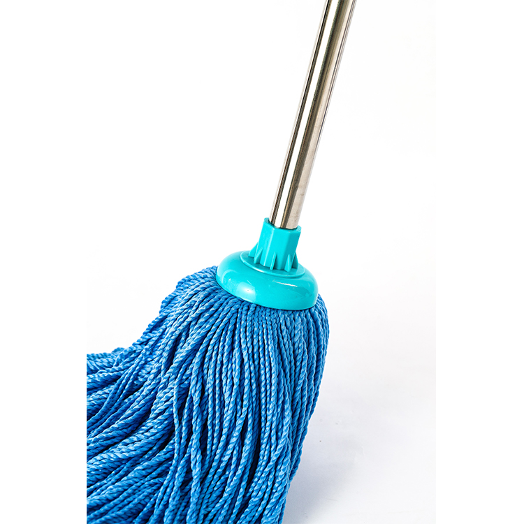 Blue Microfiber Cloth Mop with Steel Pole - China Mop and Microfiber Mop  price