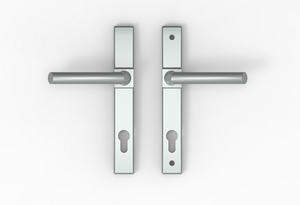 Hinged Door Furniture (Lever  F) - 2 Point