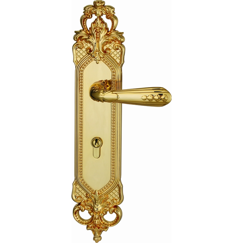 Mortise Brass Door Lock | Brass Door Handles Antibacterial - ARCHIE