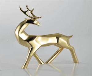 Customized stainless steel art sculptures suppliers factory