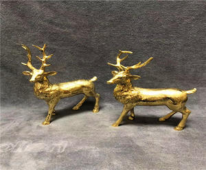 Custom-made gold sculpture decor manufacturers