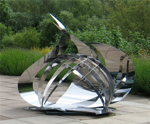 Custom Stainless Steel Garden Sculptures factory manufacturer 