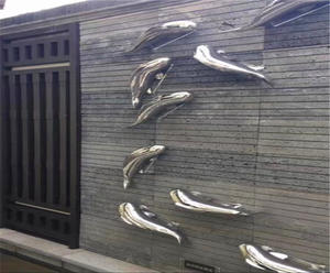 Customized metal fish sculpture manufacturers, suppliers and factory
