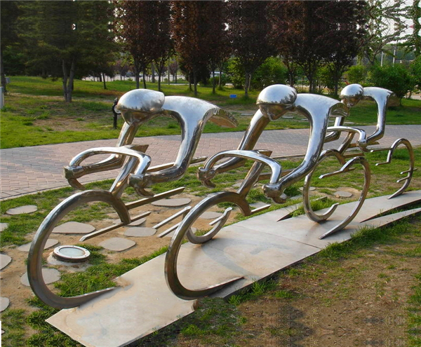 Customized metal bicycle sculpture manufacturers, factory and suppliers