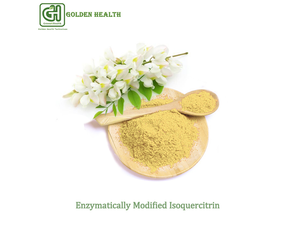 Enzymatically Modified Isoquercitrin is made from rutin