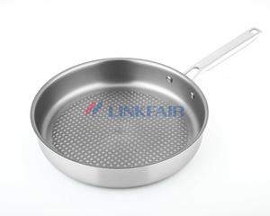 Clad Cookware, 10" Tri-ply Titanium Frypan