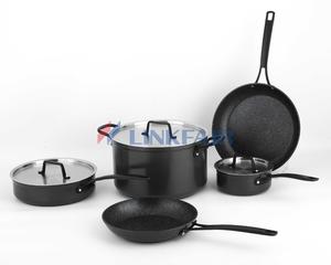 8-Piece Non-stick Coated Forged Aluminum  Cookware