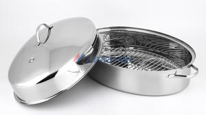Grilled Chicken Pot, Stainless Steel Roaster Pan