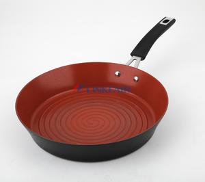 Ceramic Coating Frying Pan | Non-Stick Round Grill Pan - Linkfair