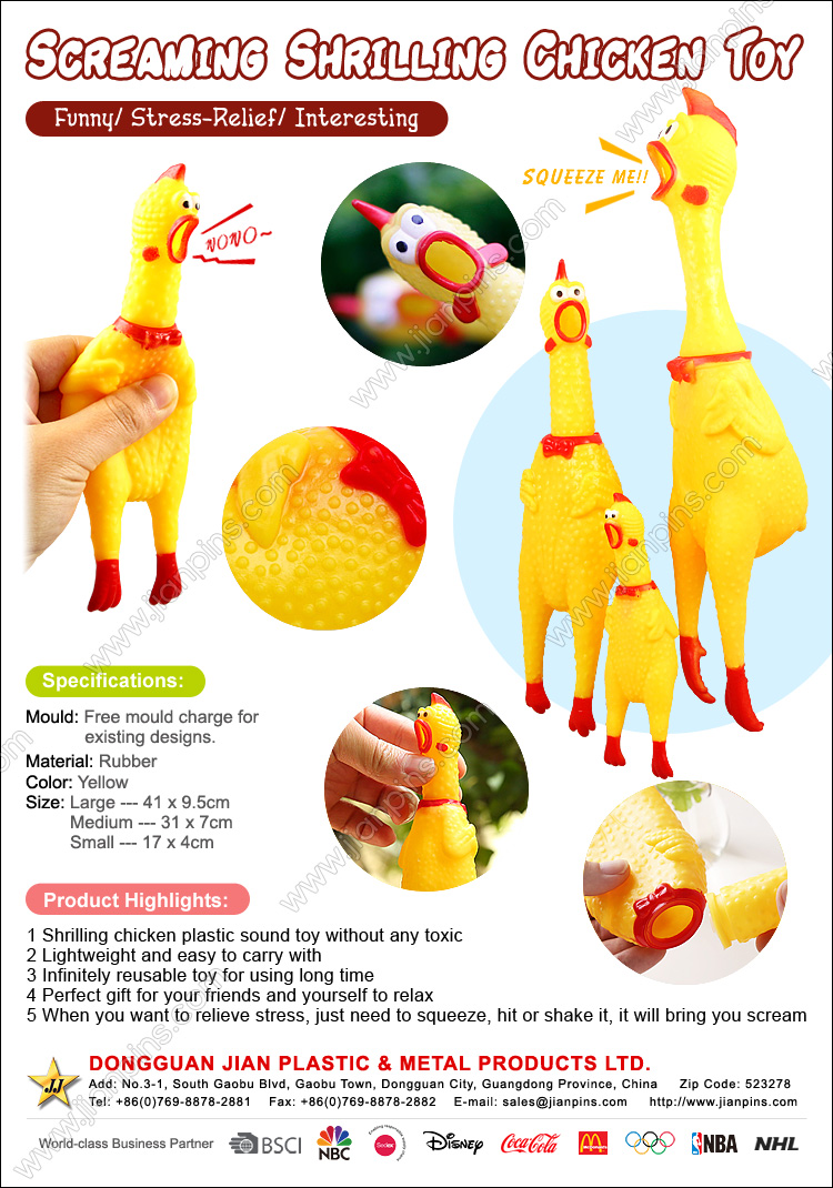 Hot-Sale Screaming Chicken Toy