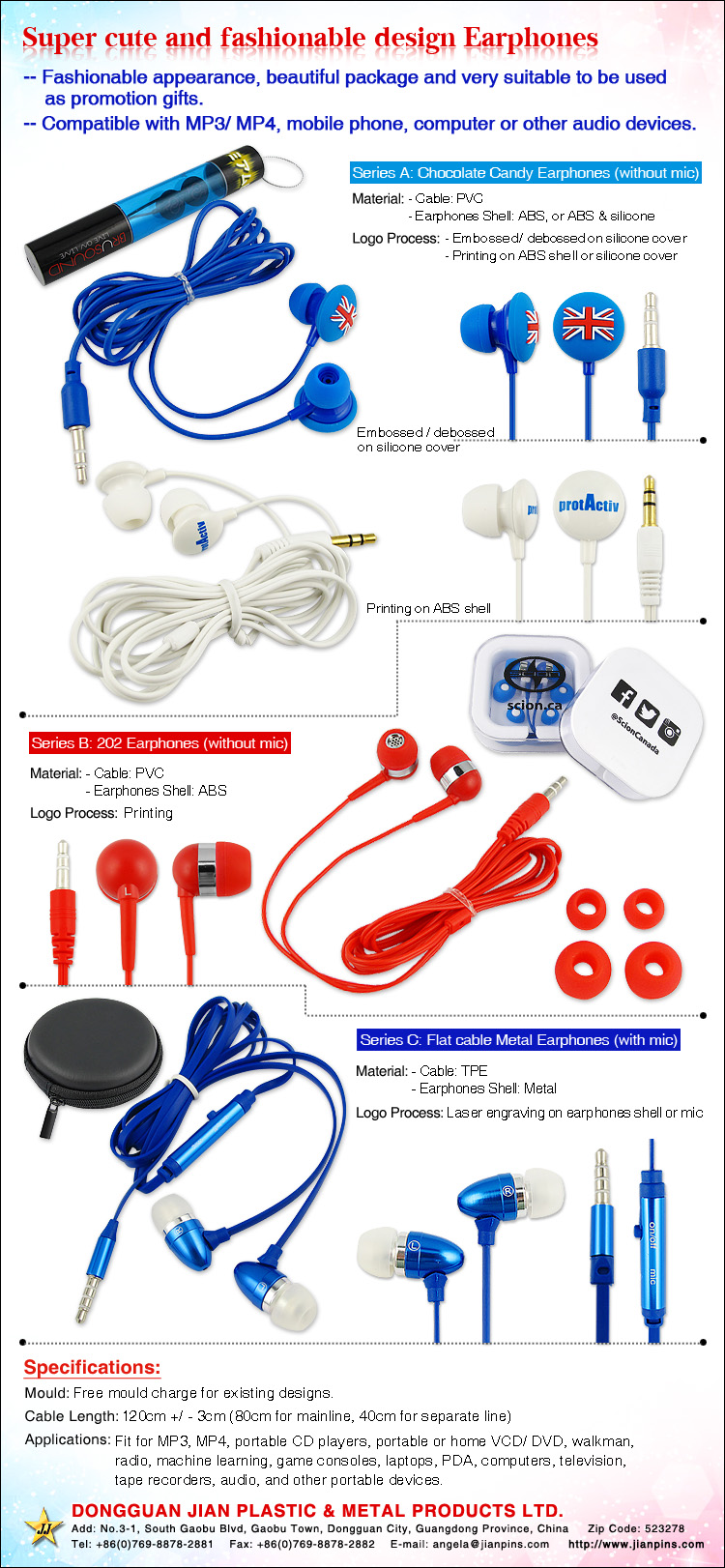 Wholesale Various Fashion earphones with best price