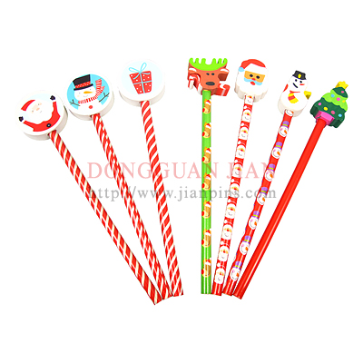 Stílusos karácsonyi ceruzák a márka logójával a promóciós üzlethez