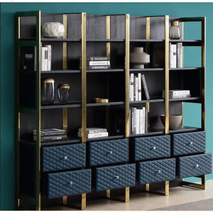 Blue Golden office filing cabinets