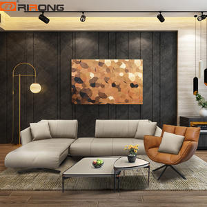 sofa sectional l shaped sofas Modern living room furnitures leather sofa set