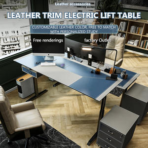 Electric lift table desktop computer office desk