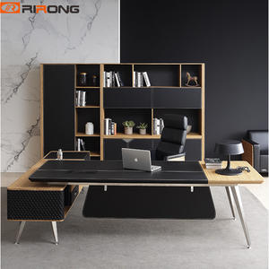   Office-Executive-table Wood leather Office executive table