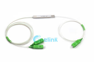 Mini Type PLC Splitter: 1x2  Fiber Optic PLC Splitter For Sale