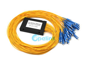 PLC Fiber Splitter: 1x32 optical fiber optic splitter