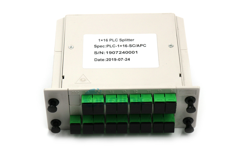 Cassette PLC Splitter: 1x16 LGX high quality plc splitter