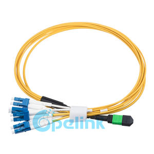 MPO Breakout Cable | OS2 MPO-LC Patchcord Supplier - OPELINK