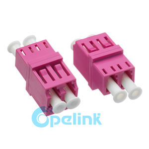 LC OM4 Fiber Optic coupler | Fiber adapter Supplier - OPELINK