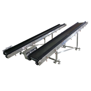Black PVC Belt Conveyor Rubber Conveyor