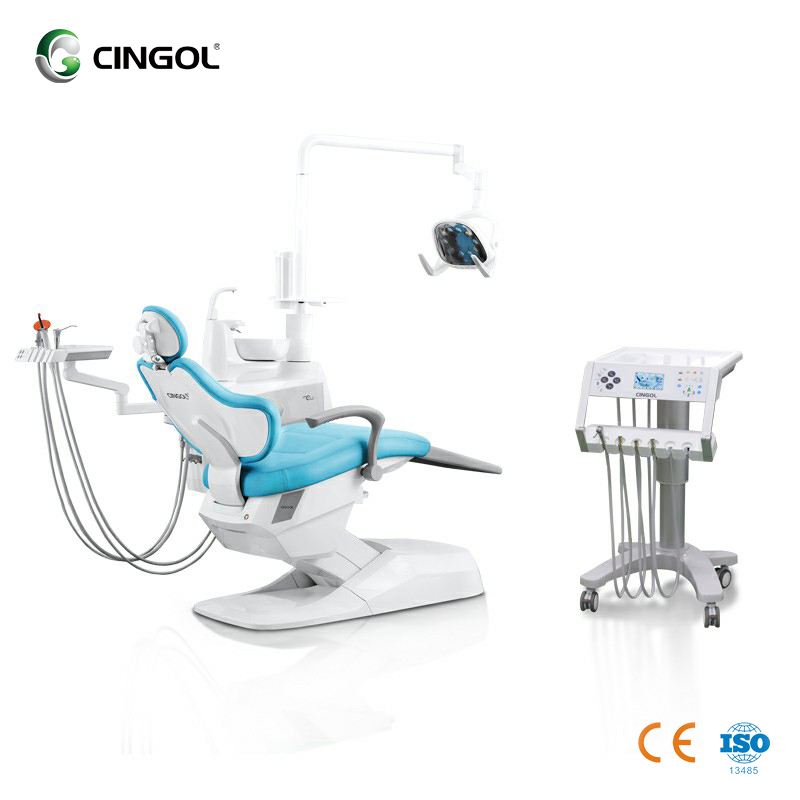 Высококачественная стоматологическая установка типа дезинфекционной тележки X5 от компании Cingol Medical