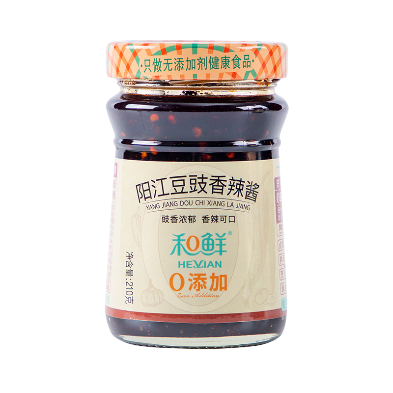阳江豆豉香辣酱 210g