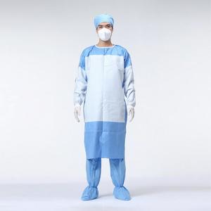 disposable surgical gowns isolation gowns lab gowns PP SMS surgical gowns 