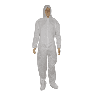 Disposable coverall protective suits PP SMS nonwoven fabric cover all suits 