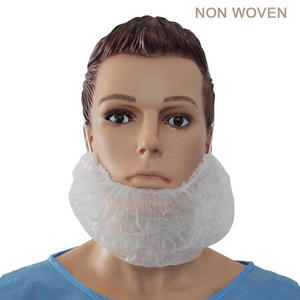 disposable beard nets non-woven beard cover for facial protection 