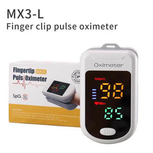 fingertip pulse oximeter MX3L Oximetro de dedo Spo2 Blood Oxygen Monitor 