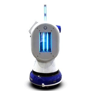 Benben 2020 is an Artificial intelligence robot (UVGI) for Disinfection service