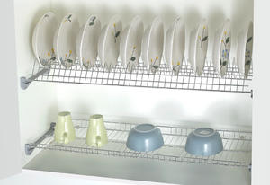 Dish rack inside cabinet KCWJ235K5 | cabinet dish rack