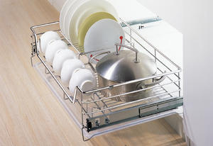 Kitchen drawer basket PTJ007 with dish rack series