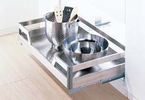 Stainless steel drawer baskets H1KGS007 for kitchen