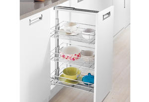3-layer Drawer Baskets PTJ011 For Kitchen Base Cabinet