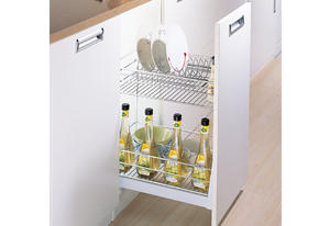 WELL MAX provide kitchen sliding basket PTJ010D | pull-out basket