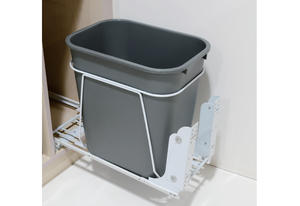 Pull out trash can (1x26L/36L) CLG011 | plastic dustbin manufacturer
