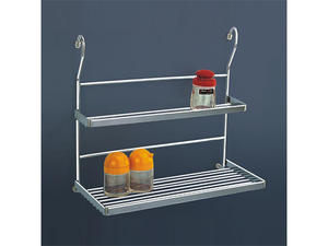 Double spice rack Kitchen Hanging holder rack   CWJ203C-2
