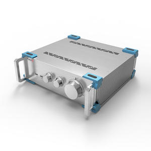 YONGU Aluminum Electronic Enclosure Industrial Instrument Sand Blasting Chassis Case A06 370*115mm
