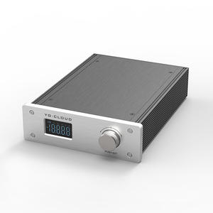 YONGU Audio Amplifier Enclosure Electronic Customized Cutout Aluminum Box W13A 150mm1U