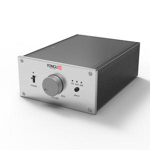 YONGU Custom Supply Aluminum Audio Amplifier Enclosure W20A 180*2Umm
