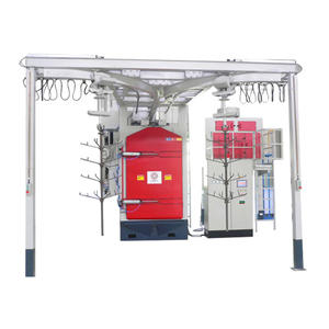 China hanger type shot blasting machine low price suppliers factory direct sale