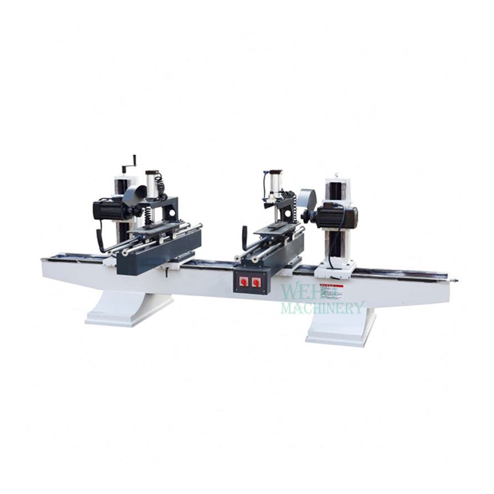 Automatic double end press cutting saw machine with two work tables | Automatic Double End Saw